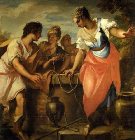 Niccolo Bambini Rebecca at the well Germany oil painting art